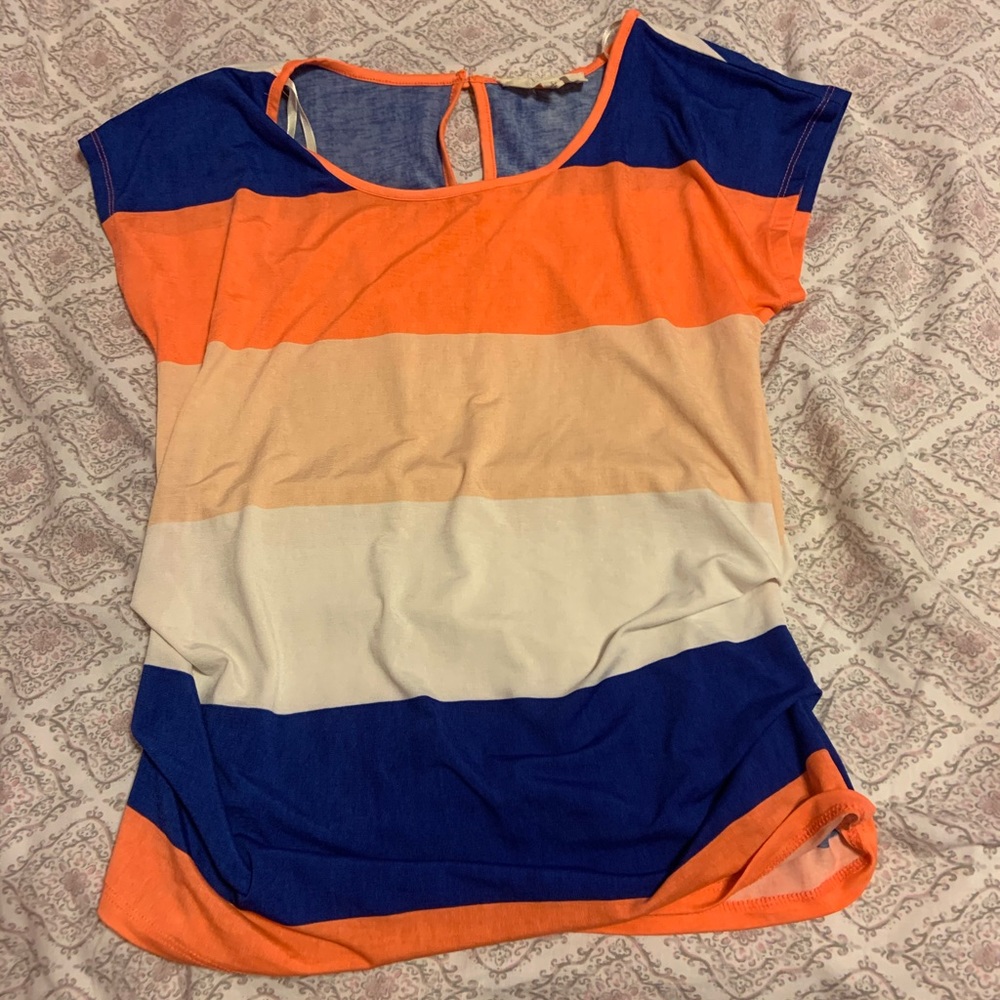 A colorful blouse
